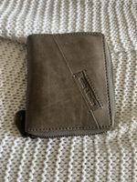 Portefeuille zippé aunts & uncles cuir marron bon état