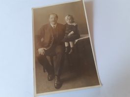 SCHWIIZER MAA DAZUMAL -ONKEL ERWIN mit BUBI -KUESNACHT -1914