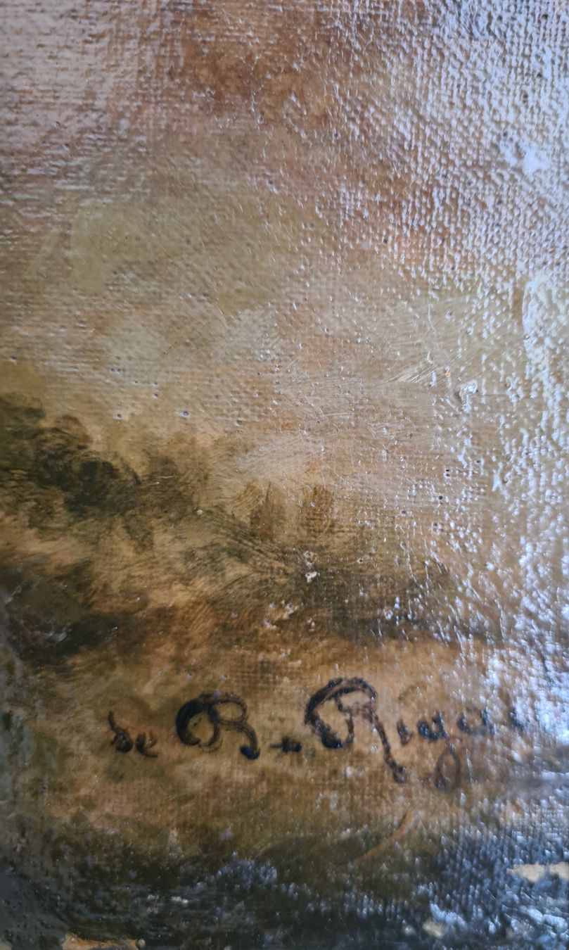 Dipinti: Wunderschönes Ölgemälde frühes 19.Jh. – Usato da Rotkreuz venduto da Dobermann5 2