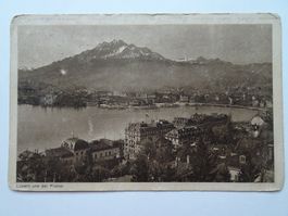 Luzern und Pilatus 1920