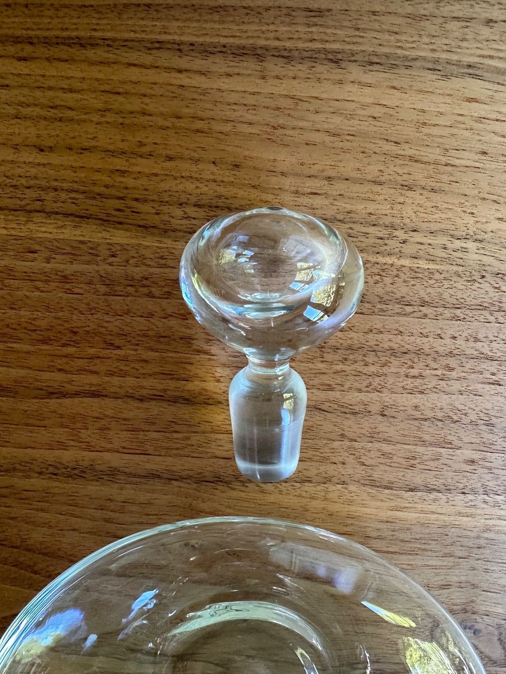 Caraffe: Karaffe Glaskaraffe mit Stopper KROSNO – Usato da Münsingen venduto da Sternsaphir64 2