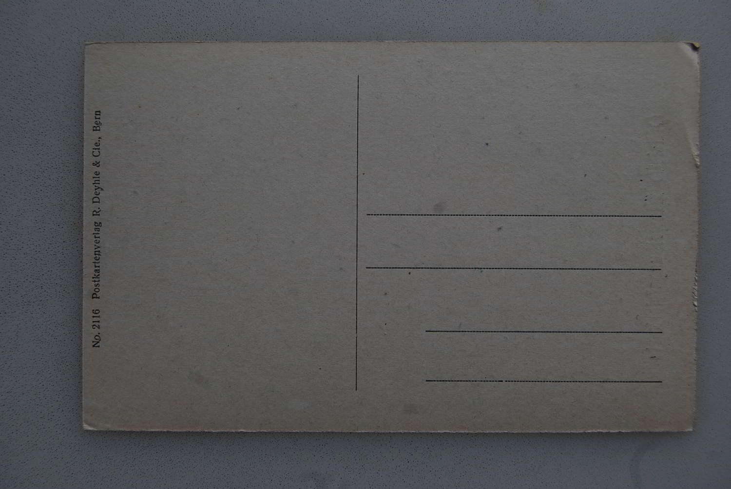 Cartoline postali: AK Friedenskirche Bern - Offizielle Einweihungfeierkarte – Usato da Rüfenacht BE venduto da Toro06 1