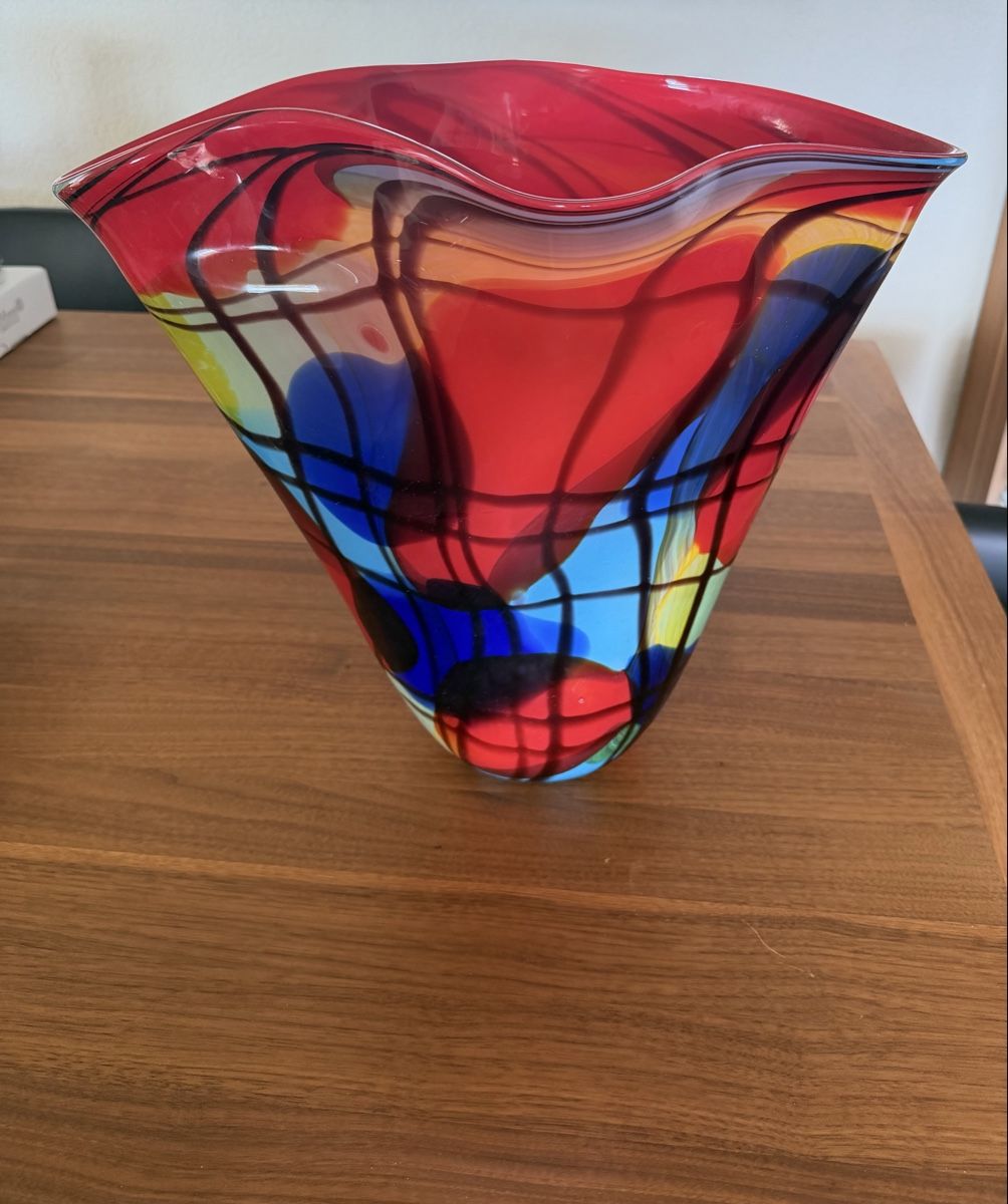 Murano Vasi & Recipienti: Murano Glass Vase, Decorative Centrepiece – Nuovo (secondo la descrizione) da Erlenbach ZH venduto da topchick 3