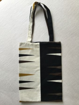 Réversible Tasche aus Stoff