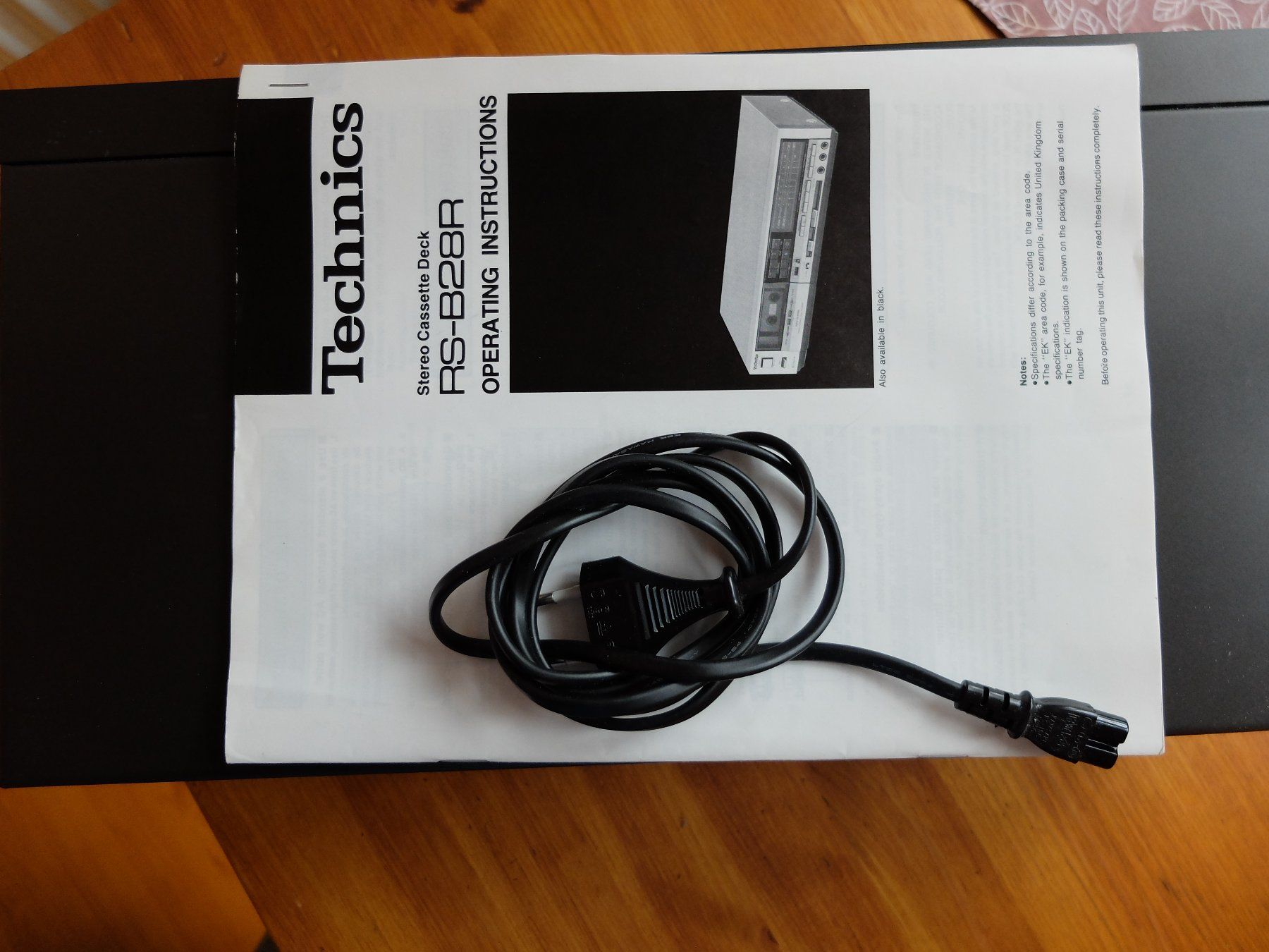 Technics Registratori: Technics Tapedeck RS-B28R Autoreverse – Difettoso da Greppen venduto da Fuerstigor 4