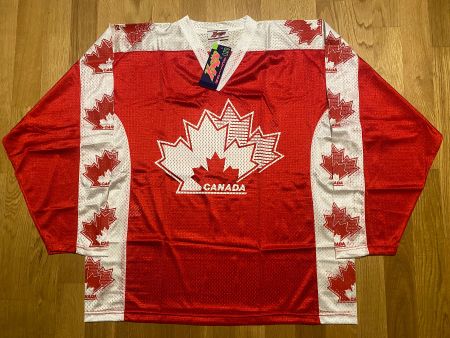 CANADA NATI TRIKOT YVETTE HOCKEY KANADA 80er JAHRE L NEU