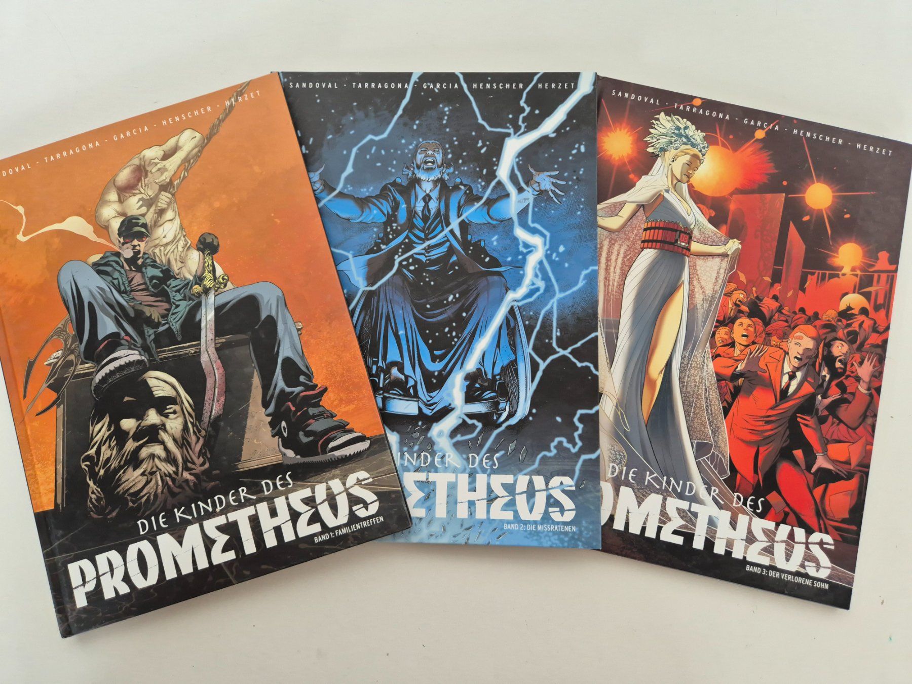 Fumetti: Die Kinder des Prometheus Comic Bücher 3er Set (1, 2, 3) – Nuovo (secondo la descrizione) da Bassersdorf venduto da retrolab