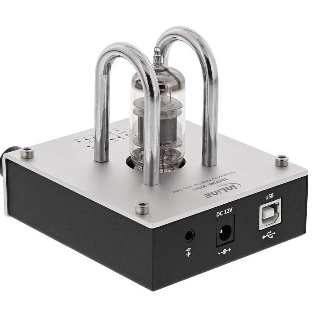 Amplificatori: USB-DAC Röhren-Kopfhörerverstärker InLine mit Mullard – Usato da Utzigen venduto da TomUtz 3