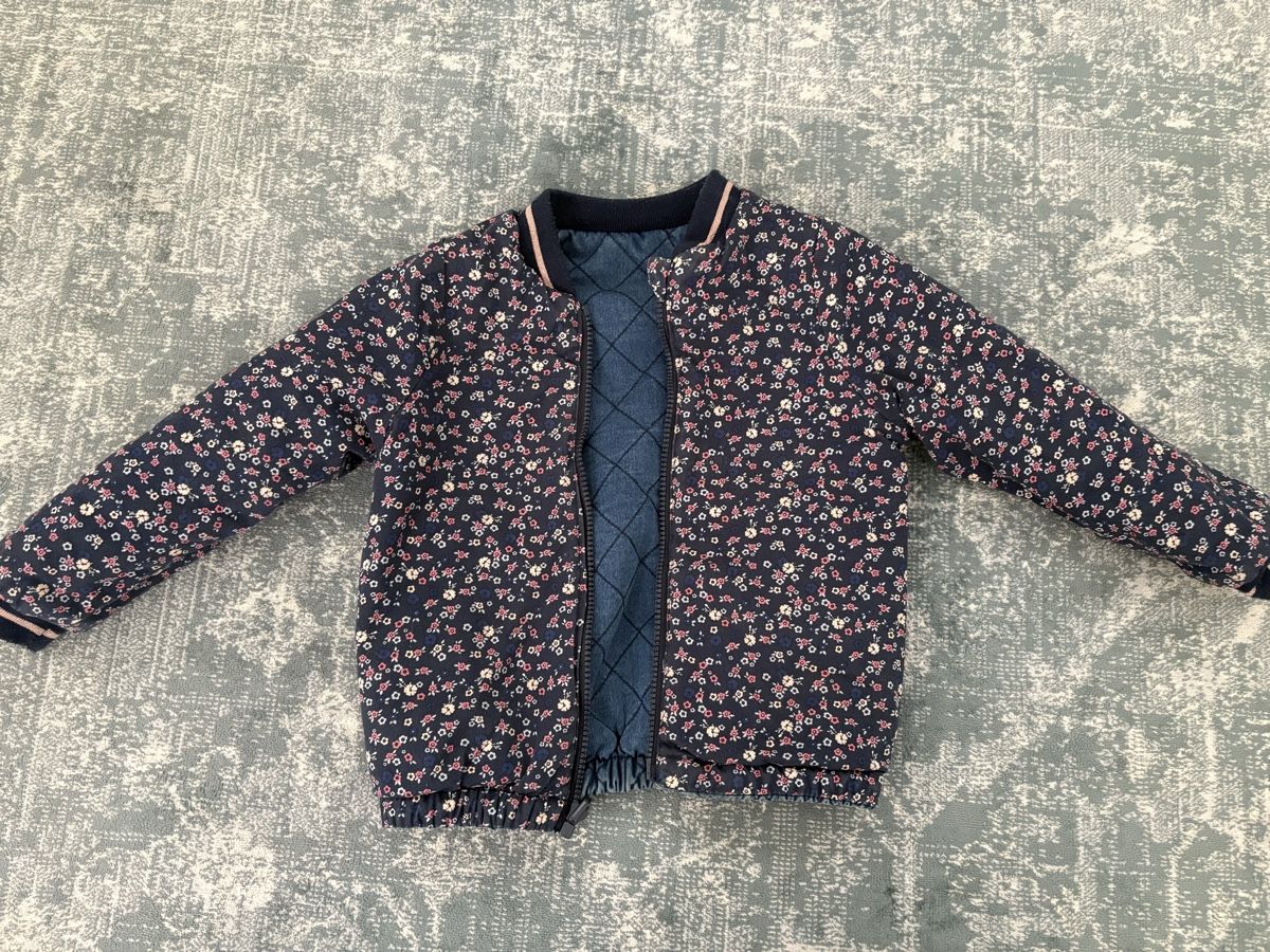 Vertbaudet Giacche & Cappotti: veste en jeans réversible Vert Baudet – Usato da lausanne venduto da cat_q9l6 1