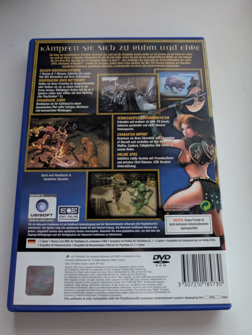 Sony Giochi: Champions Return To Arms - PS2 Playstation 2 Game CIB – Usato da Hünenberg See venduto da SpecialEditionGaming 1