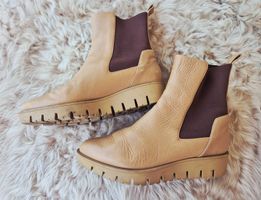 BALDININI STIEFEL BOOTS 36,5 NP 690 CHF SCHUHE BEIGE TOP