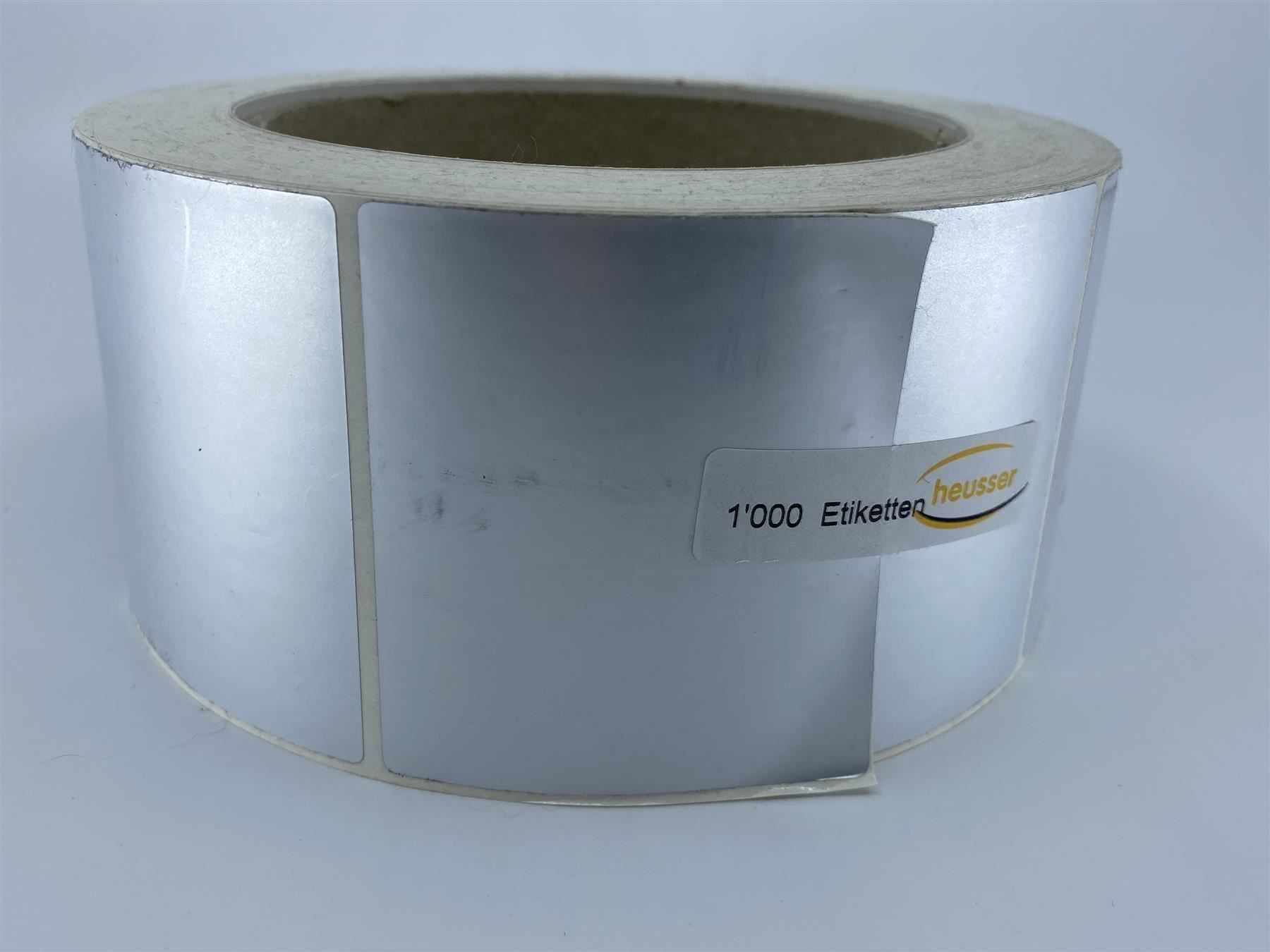 Sticker: Rolle mit ca. 1000 Silber-Etiketten – Usato da Langwiesen venduto da Restposten-24