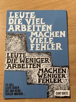  "Leute die viel arbeiten..." Curt Goetz Rarität! (58)