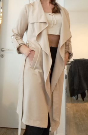 Cardigan beige Damen Gr. S/M