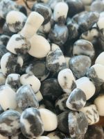 Strang echte zebra jasper Nuggets / stone 8-10 mm