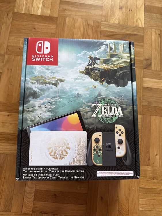 Nintendo Switch OLED Zelda Edition ungeöffnet 1