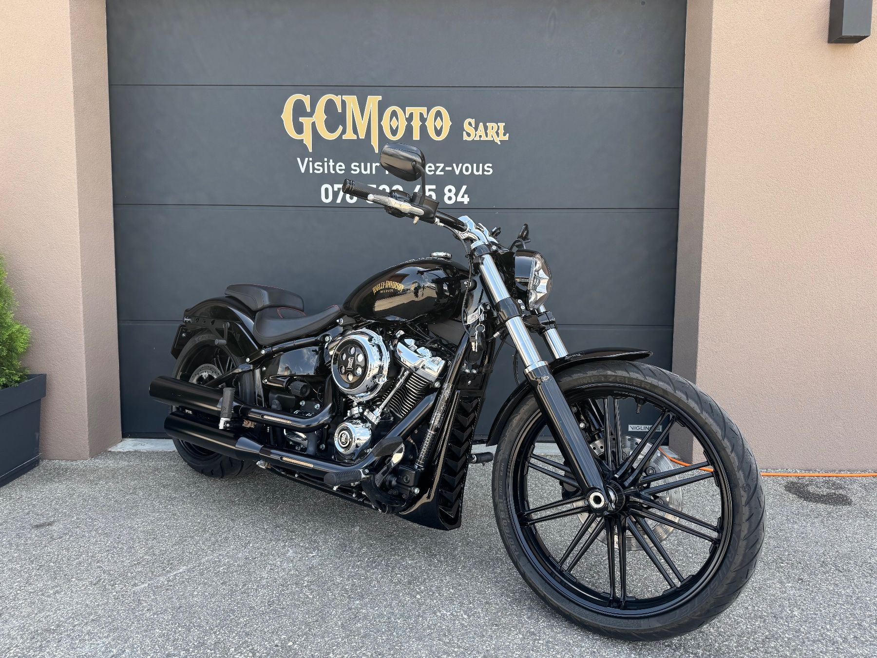 Harley-Davidson Chopper: Harley Davidson Breakout 107 35kW LEASING POSSIBLE – Usato da Echallens venduto da HD90 1