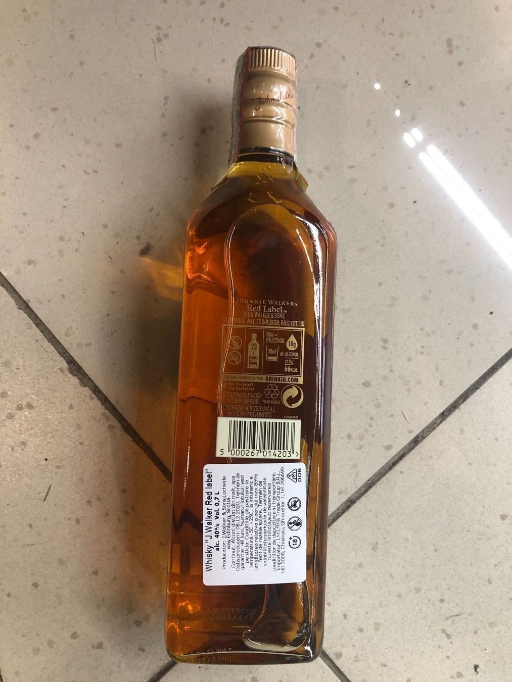 Johnnie Walker Spirituosen: Johnnie Walker Red Label Blended Scotch – Neu und originalverpackt aus Wald ZH von mlnt 1