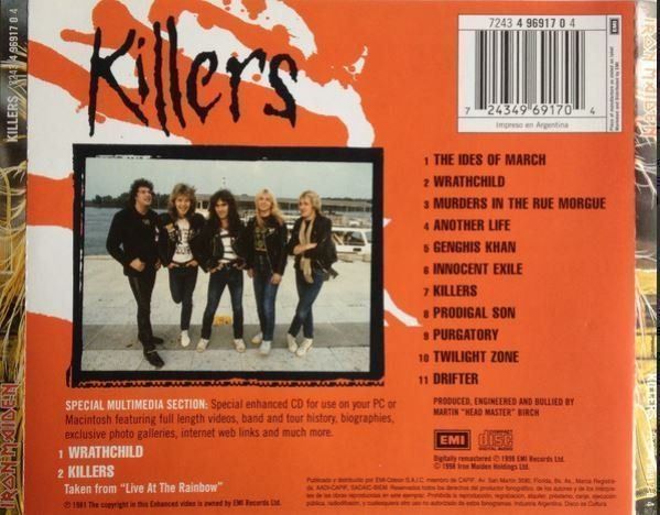 CD: Iron Maiden - Killers – Usato da St-Cergue venduto da VeganWarrior 1