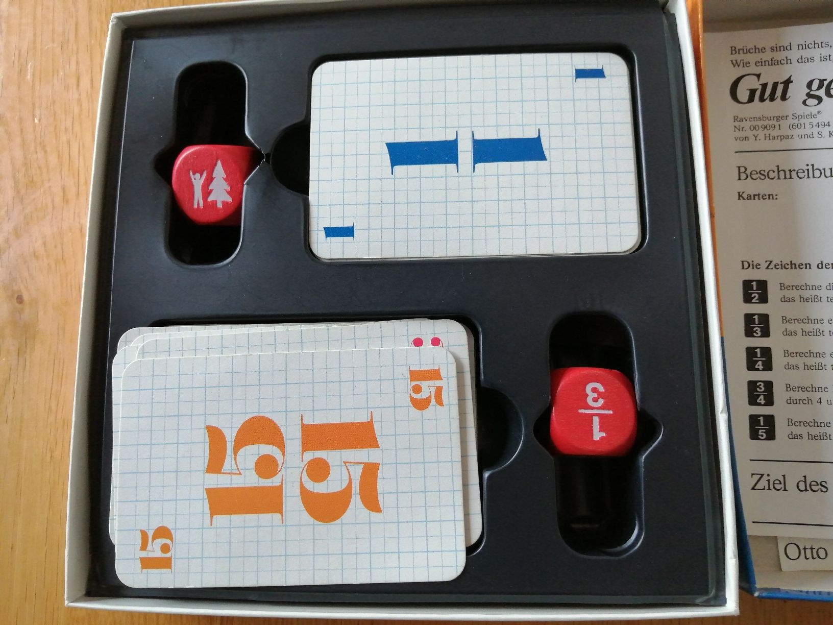 Ravensburger Spiele: Gut geteilt Spiel Ravensburger Vintage – Gebraucht aus Honau von holunder3 2