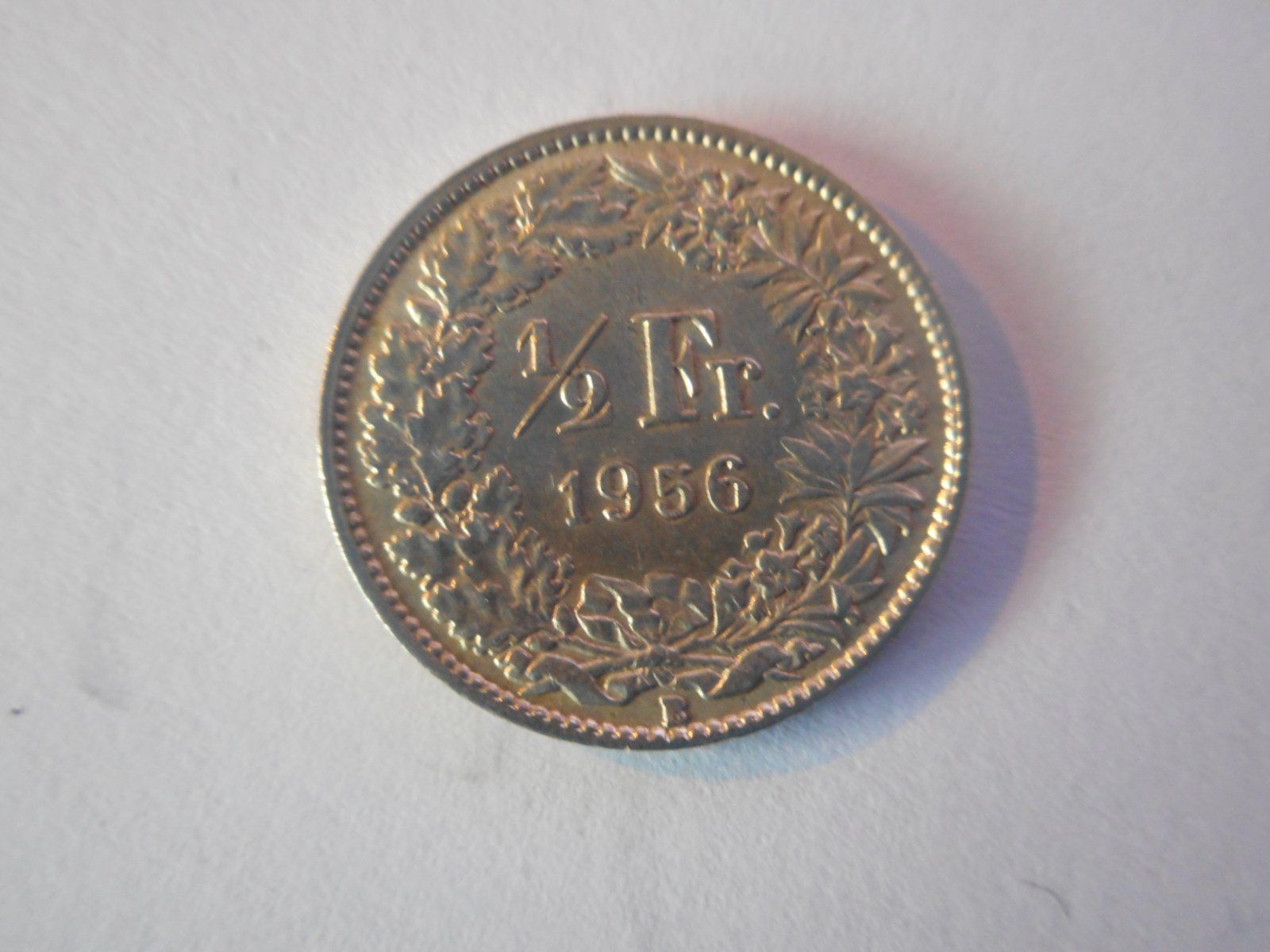 Alle Münzen: 50 Rp. 1956 silber – Gebraucht aus Kriegstetten von pizlad2010