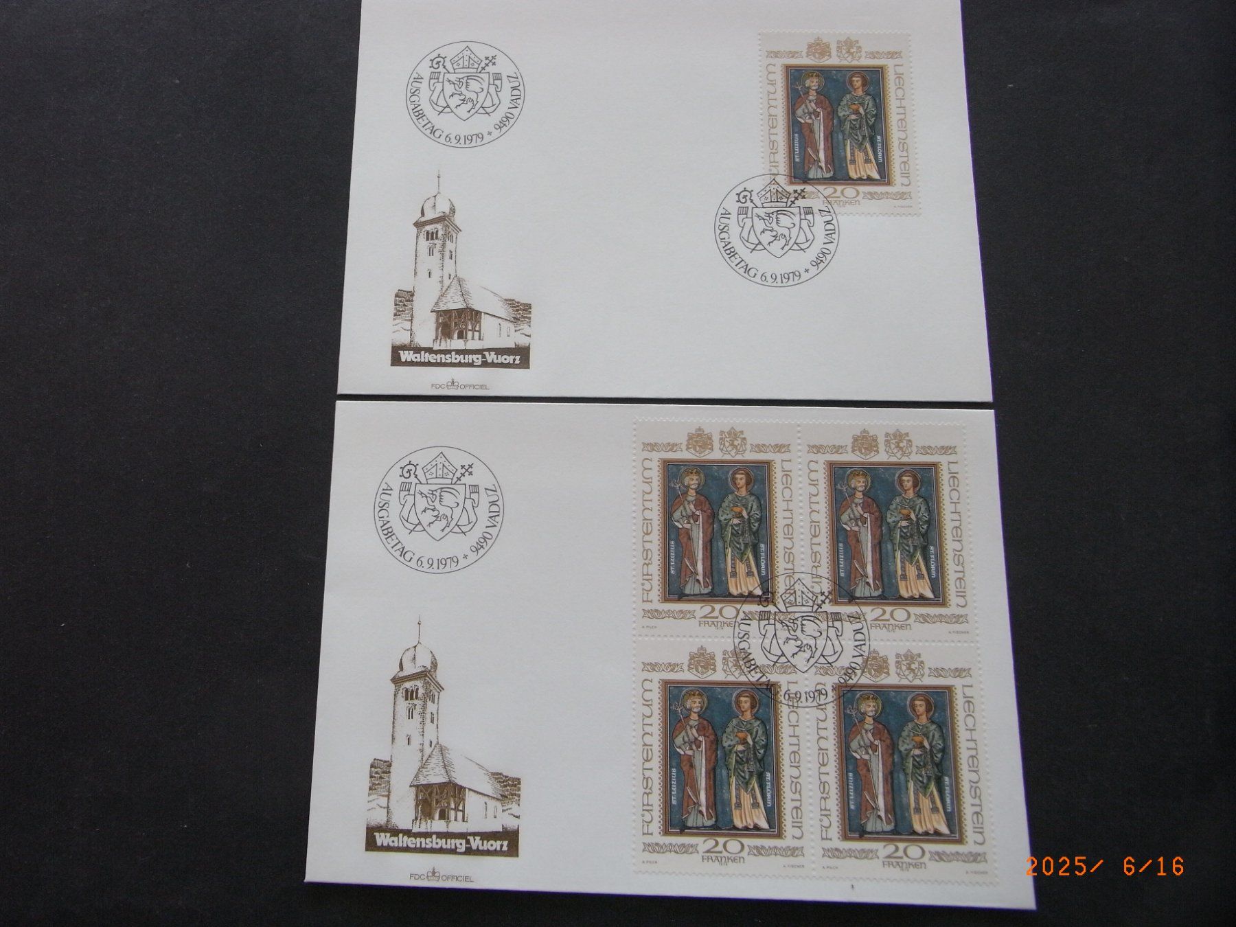 Tutti i francobolli: Nr. 672 VB + einzeln FDC – Usato da Ittigen venduto da shetland