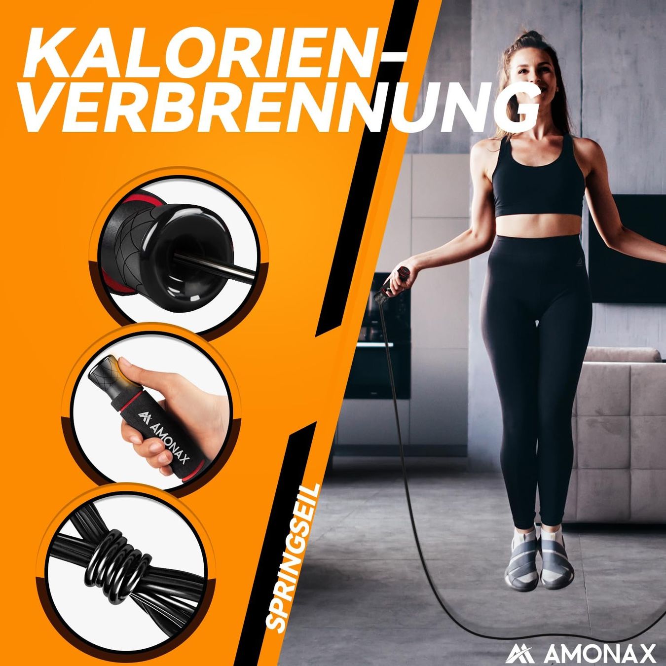 Hometrainer: Bauchroller Bauchtrainer AB Wheel Set Kniematte Springseil – Nuovo e nell'imballaggio originale da Dörflingen venduto da Nixhub 4