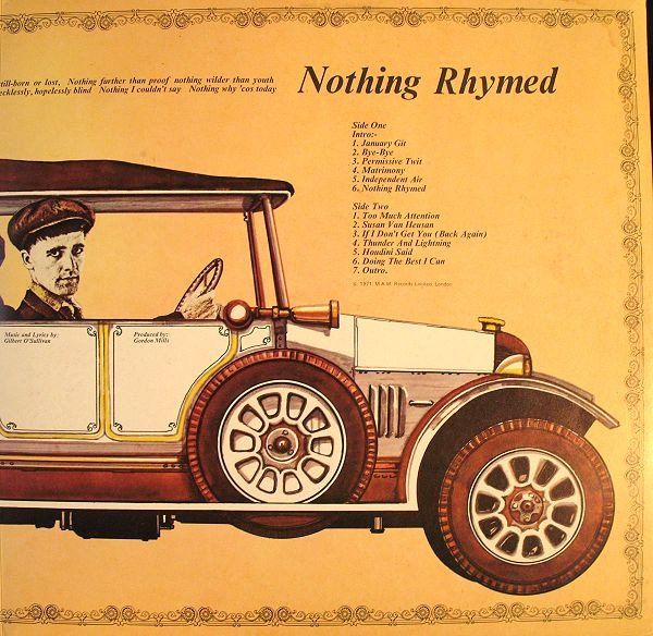 Vinyles: O'Sullivan Gilbert: Himself LP – Neuf (Voir description) à Steinhausen par Vilivinili 1