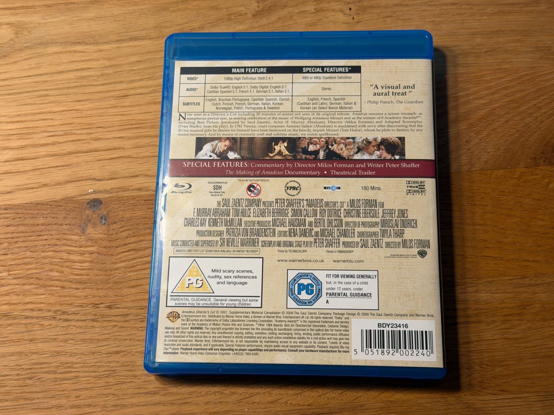 Tutti i DVDs: Amadeus Directors Cut – Nuovo (secondo la descrizione) da Birmensdorf ZH venduto da SkiByte 1