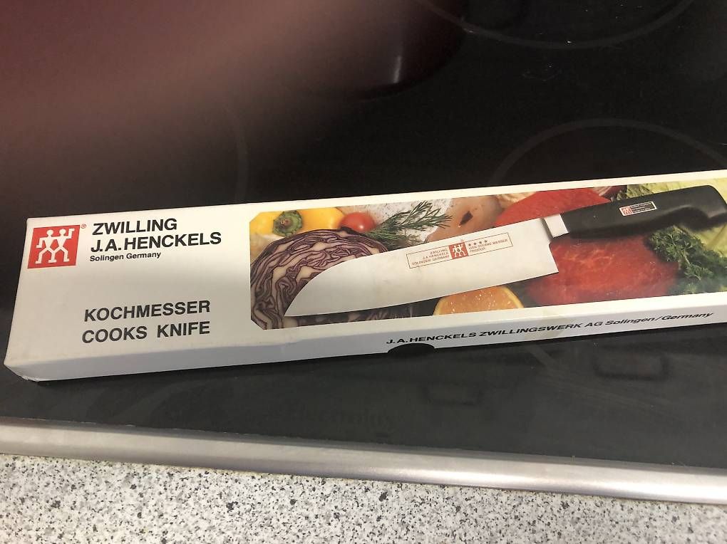 Zwilling Coltelli da cucina: NEU: Zwilling Kochmesser, extra Klasse – Nuovo e nell'imballaggio originale da Zürich venduto da April4all