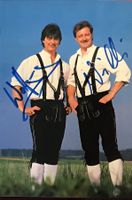 Original Naabtal Duo Autogramm signiert Foto 10x15cm