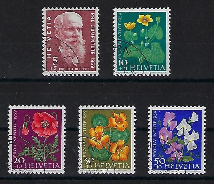 Tutti i francobolli: Pro Juventute 1959 gestempelt ET.   14840 – Usato da Lunden venduto da Animus999
