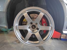 Jantes Volk Racing TE37SAGA S-Plus 18x9.5 +45 pour GR Yaris