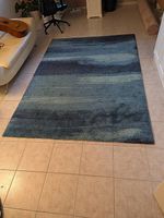 Ikea Teppich blau 170*240