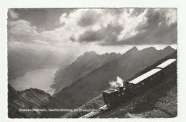 1966 Brienz-Rothorn-Bahn Aufziehendes Gewitter Berner Oberla