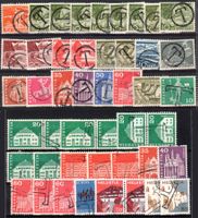 🇨🇭 Taxes - 46 timbres oblitération "T" ronde et grand "T"