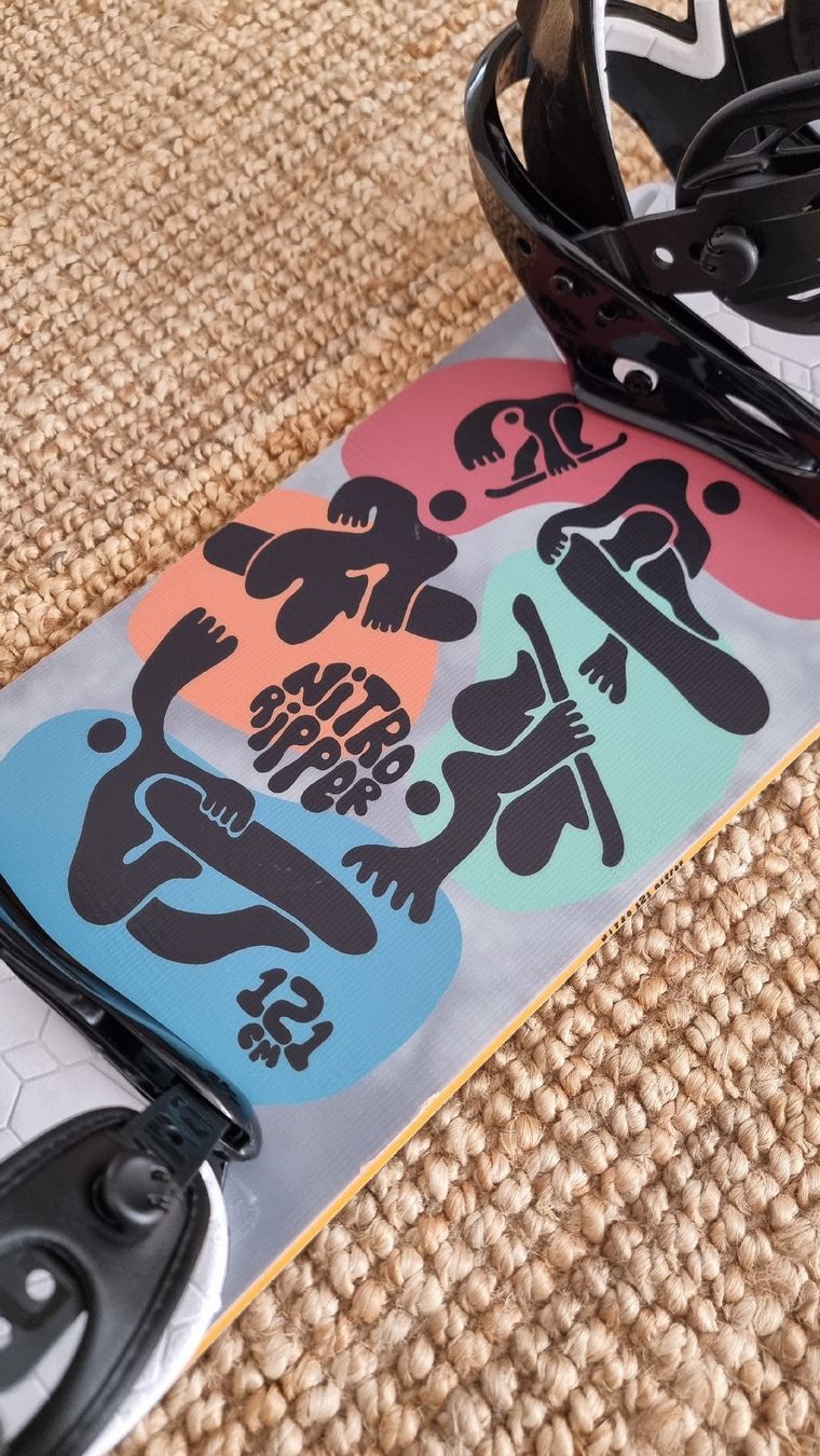 Snowboard Nitro Boards: Nitro Snowboard mit Burton Bindung – Gebraucht aus Buttwil von Corason2 1