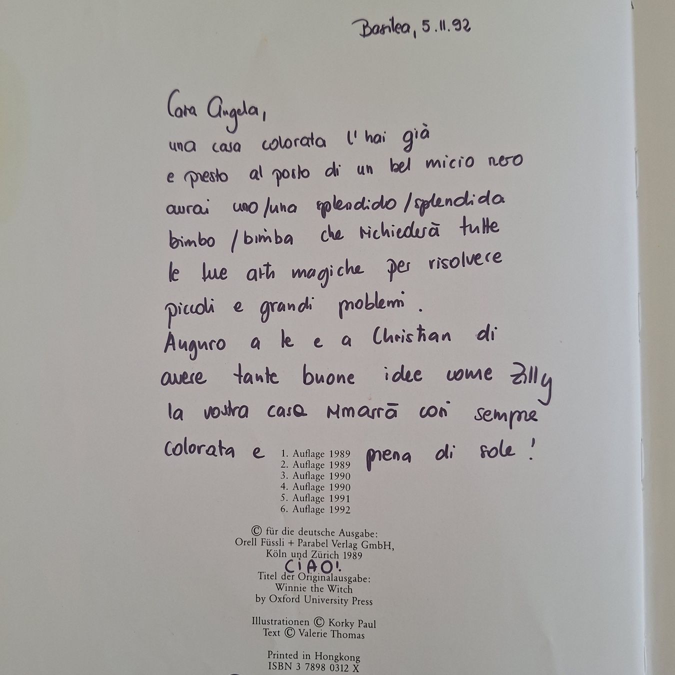 Libri: Zilly, die Zauberin – Usato da Basel venduto da Kunterbunt12 5