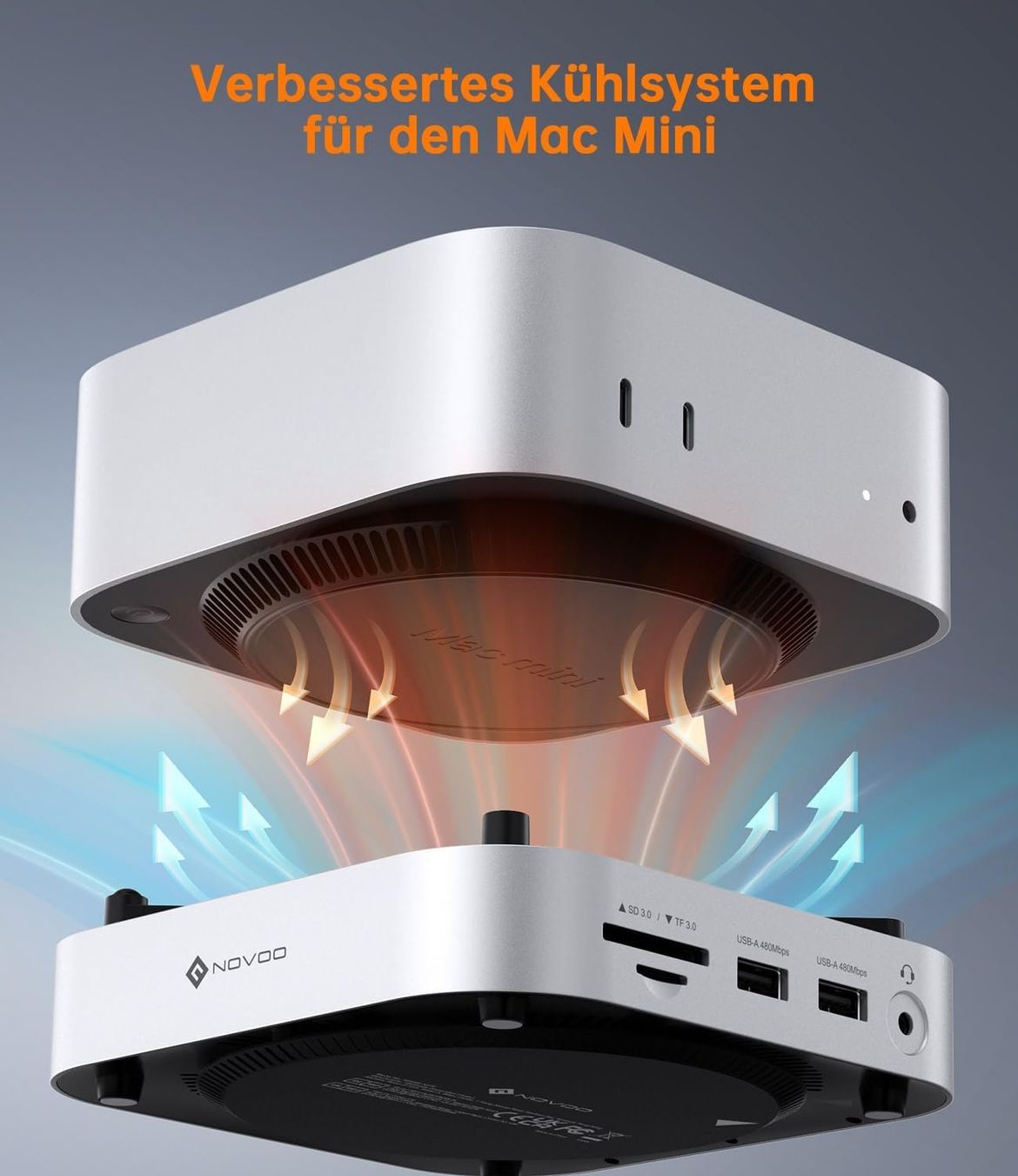 Docking station: Mac mini M4 Dock SSD Hub NVMe USB-C 10Gbps – Nuovo e nell'imballaggio originale da Suhr venduto da SchnapperCH 4