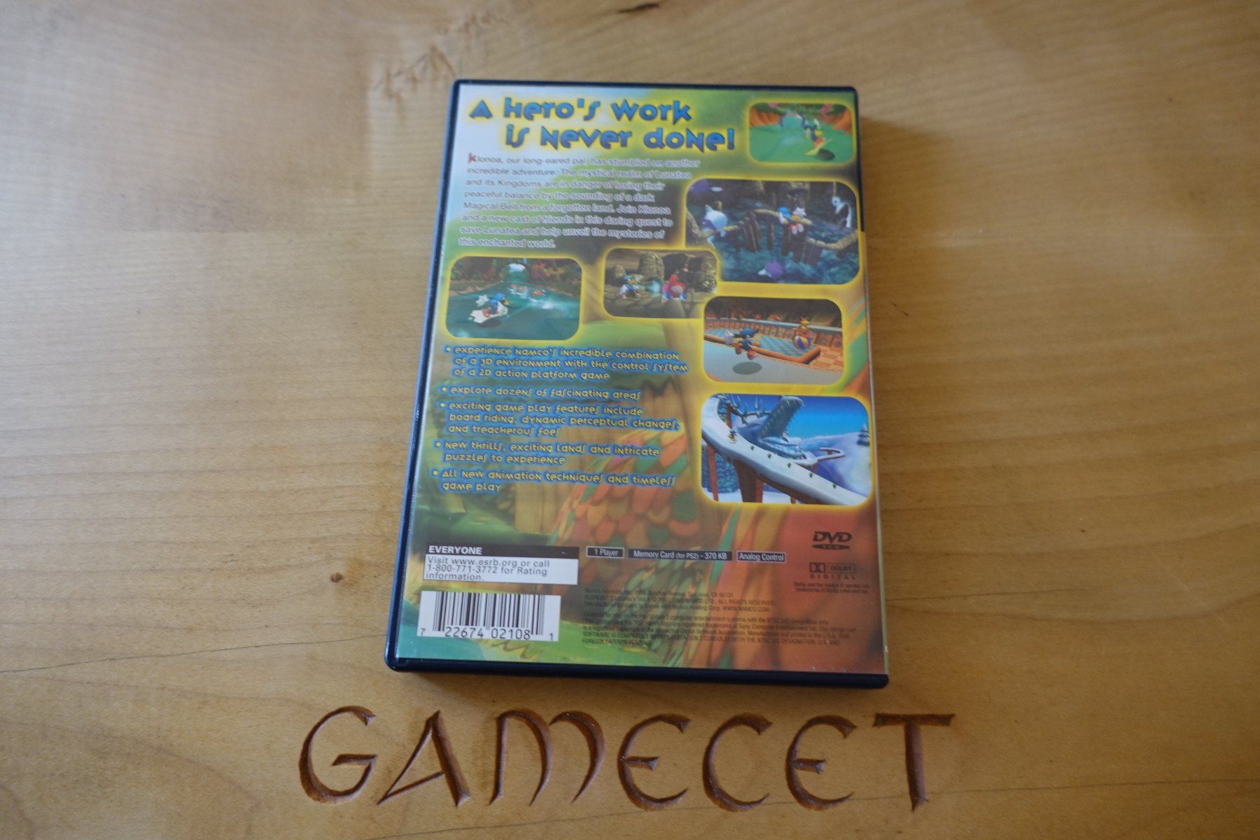 Sony Giochi: Klonoa 2: Lunatea's Veil - Amerika – Usato da Steinach venduto da Gamecet 2