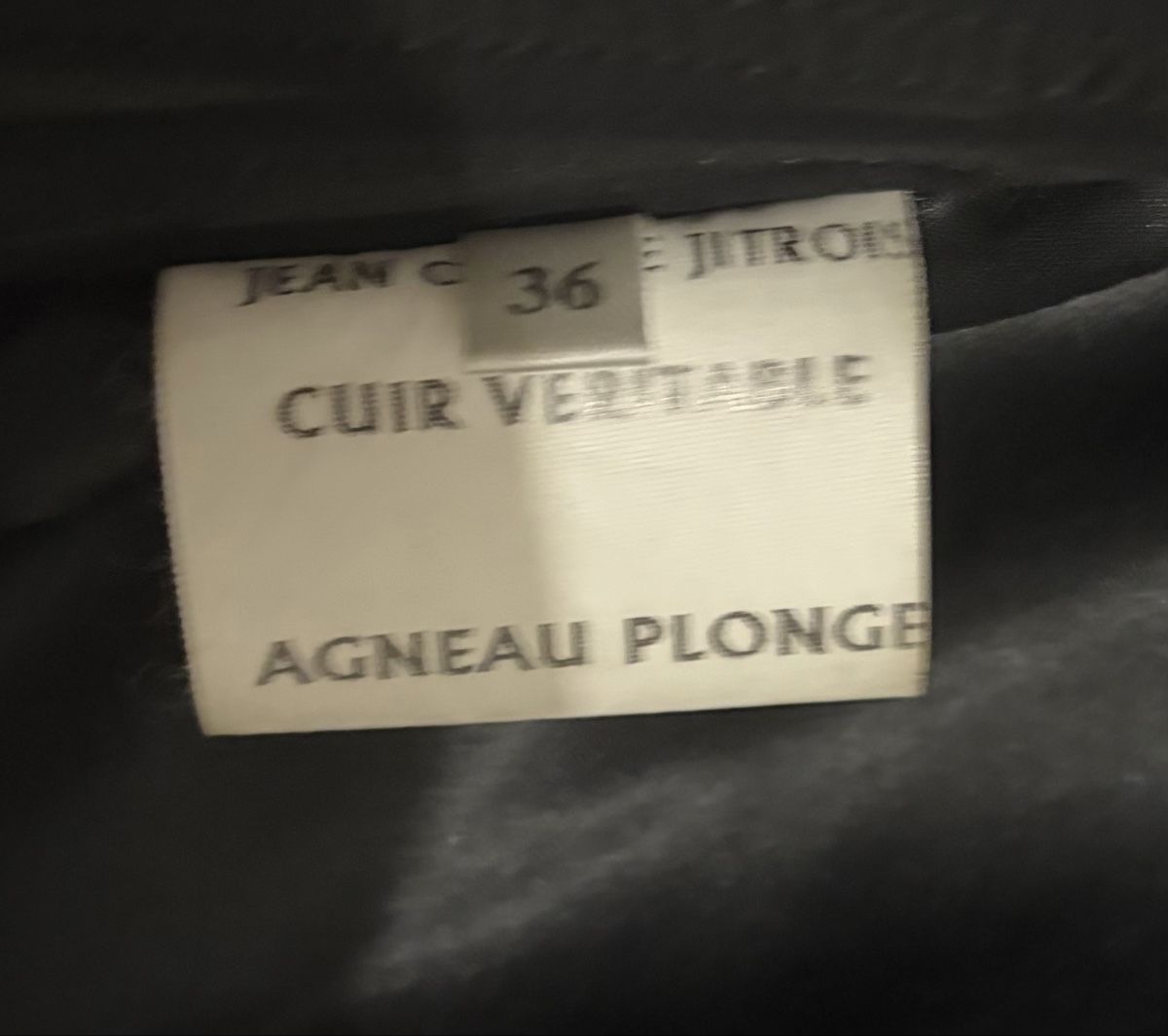 Giacche: Veste noire, Jitrois – Usato da Genève venduto da AlBE909 3