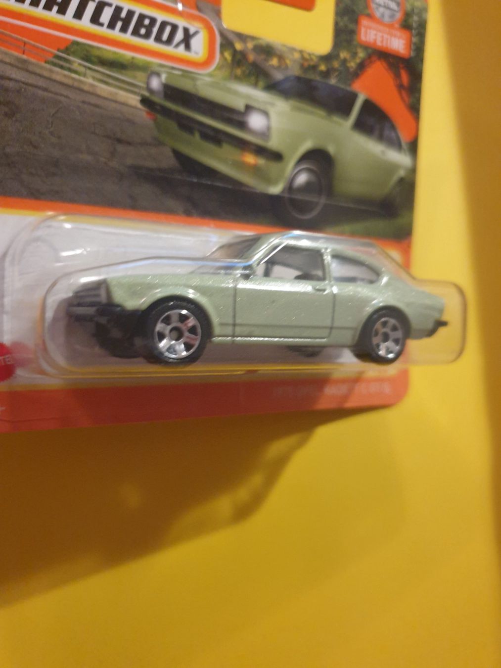 Matchbox Modellini d'auto: Matchbox 1975 Opel Kadett C GT/E – Nuovo e nell'imballaggio originale da Oftringen venduto da Rotor 4