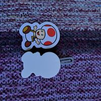 Kinder Joy Super Mario Toad Anhänger