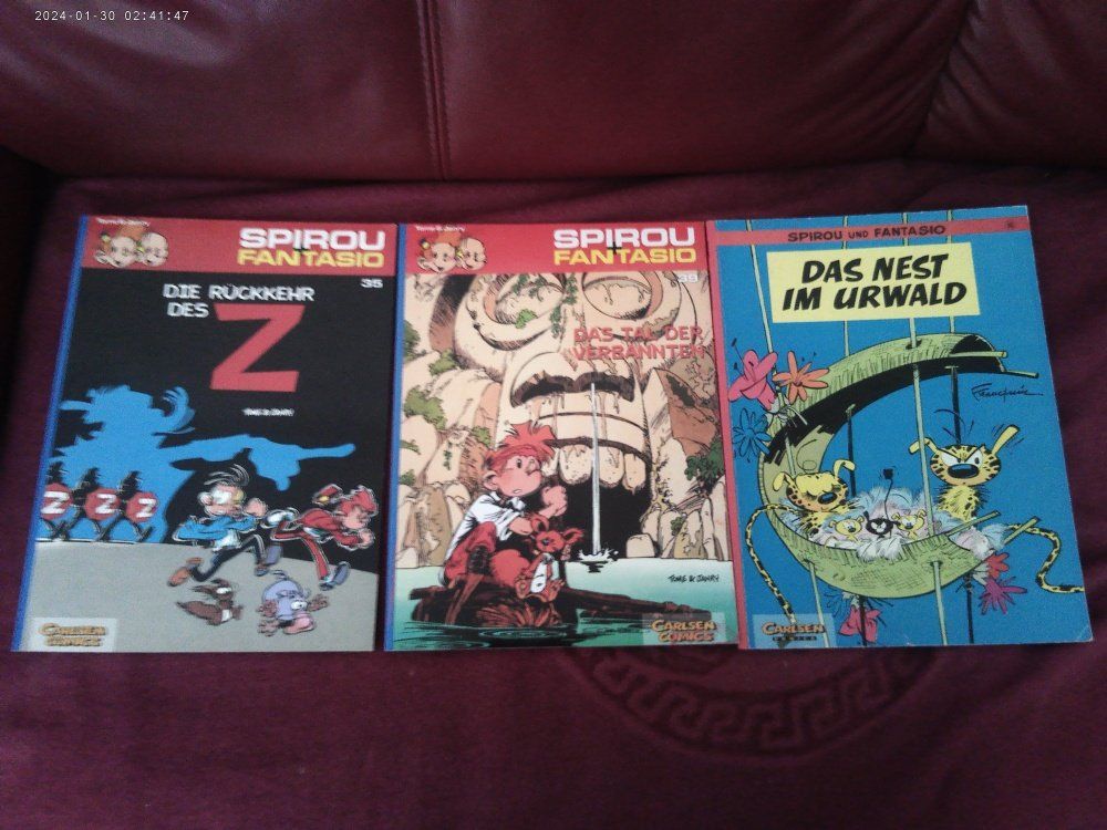 Fumetti: Spirou & Fantasio Comics - 6 x Bände - CARLSEN COMIC – Usato da Volketswil venduto da nemo2000 3