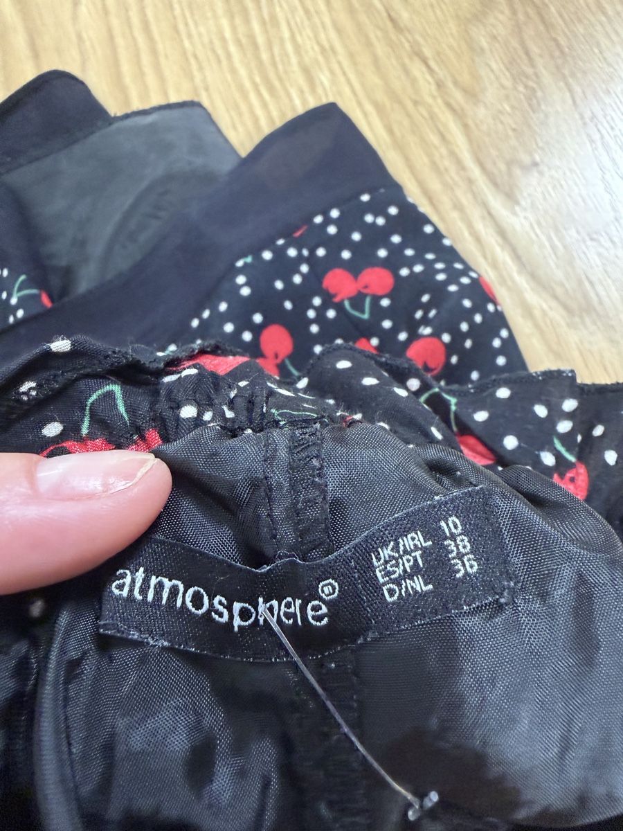 Gonne: Atmosphere Cherry Print Skirt  – Usato da Knonau venduto da Grapesvintage 6