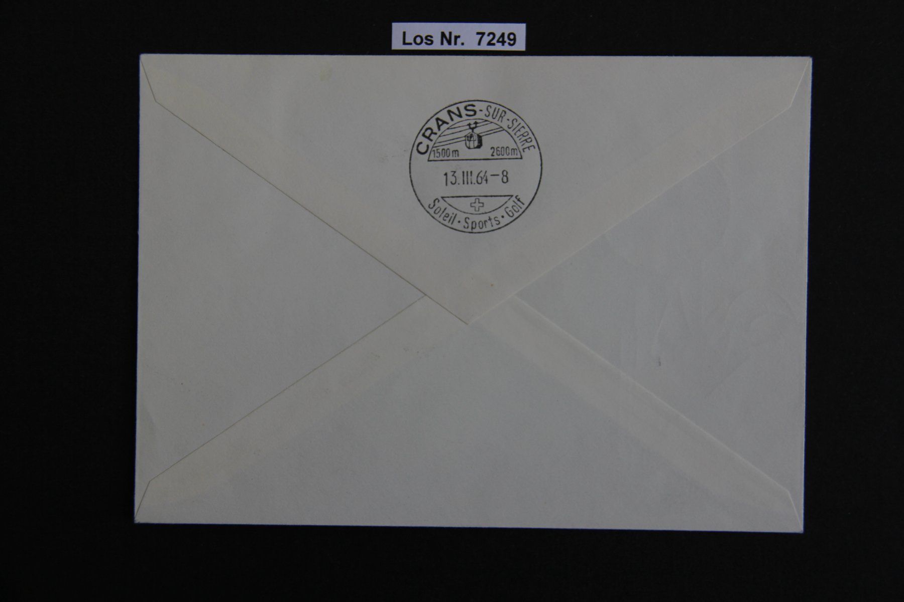 Tous les timbres: PJ 1964 Brief mit sauberem Sonderstempel            Los 7249 – D'occasion à Volken par jukon65 1