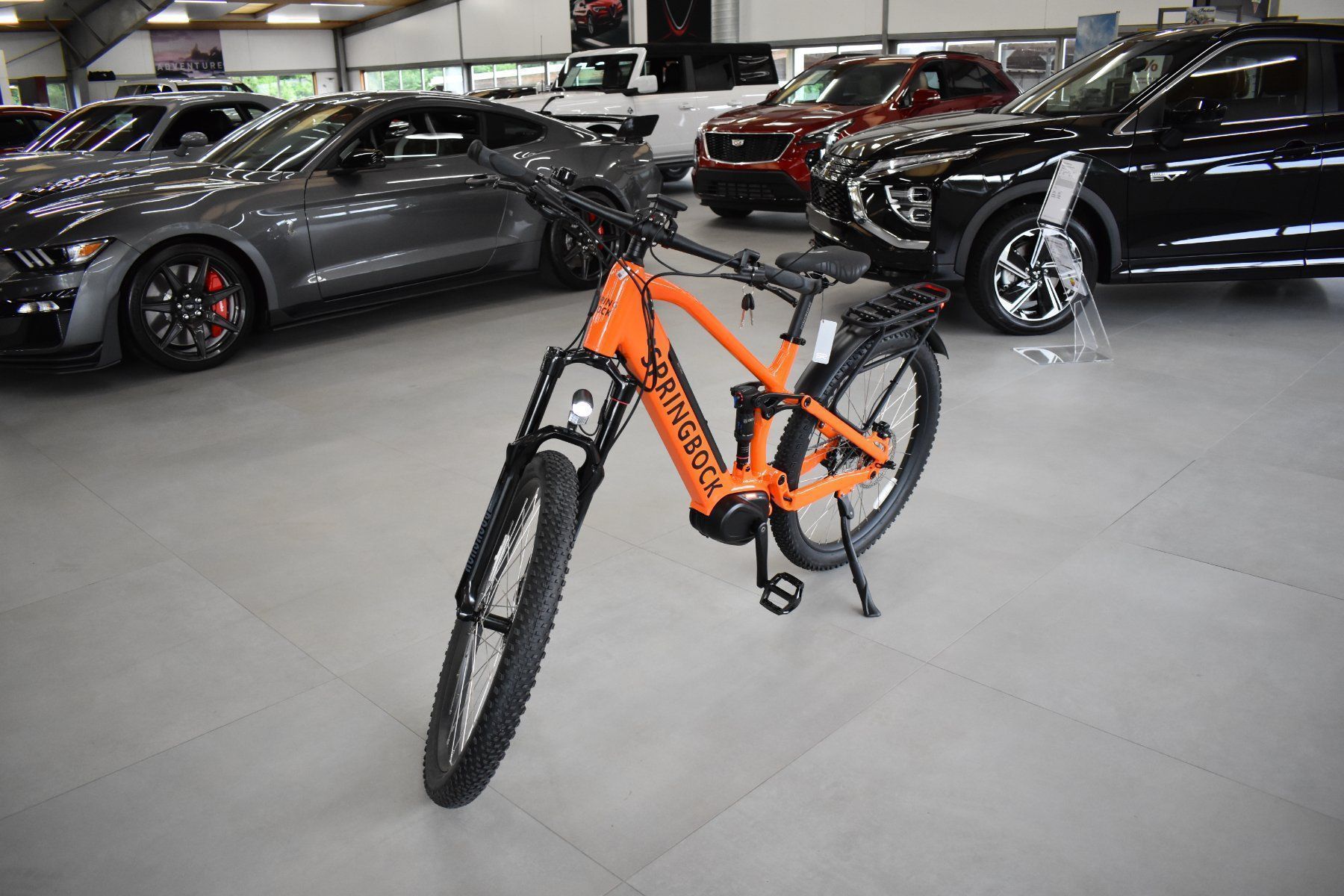 Biciclette: Springbock E-Bike Fully 630 mit Gepäckträder – Nuovo e nell'imballaggio originale da Besenbüren venduto da Senag2020 1