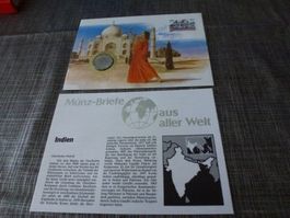 Münzbrief Indien
