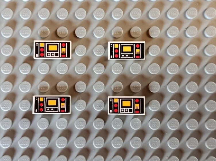 Lego Kit di costruzioni: LEGO - Bedruckte Fliesen - 3069p68 – Usato da Muhen venduto da Legoholic