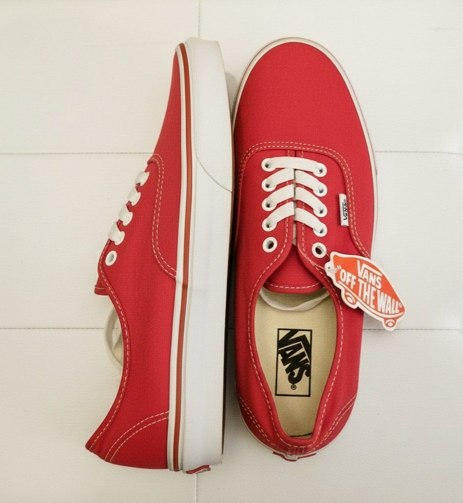 Vans Scarpe da uomo: Vans rouge, taille 42 (8.5), neuve – Nuovo (secondo la descrizione) da Lausanne venduto da A.2ndLIFE 1